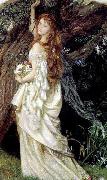 Arthur Hughes Ophelia oil painting on canvas